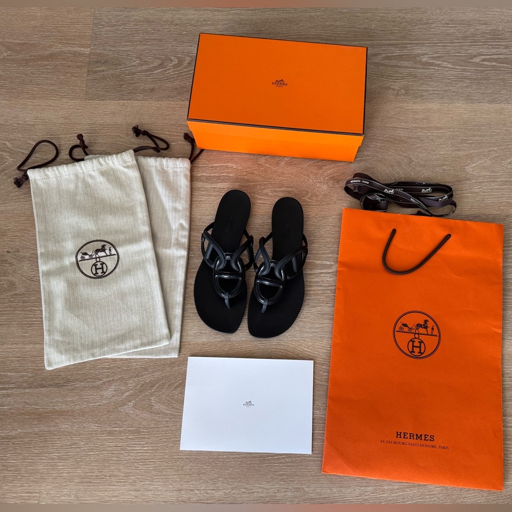 Authentic Hermès Egerie Sandals